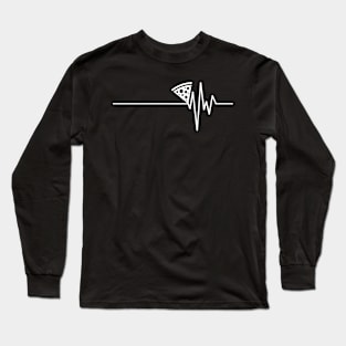 Pizza Heartbeat Long Sleeve T-Shirt